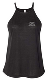 Dark Head Farm - Women's Flowy High-Neck Tank (Black or Grey)