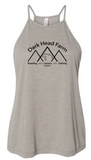 Dark Head Farm - Women's Flowy High-Neck Tank (Black or Grey)