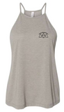 Dark Head Farm - Women's Flowy High-Neck Tank (Black or Grey)