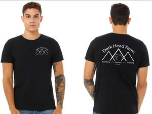 Dark Head Farm - CVC Jersey Tee (Black or Deep Heather)