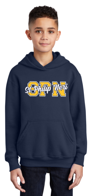 SPN - Spirit - Navy Blue Hoodie Sweatshirt (Youth and Adult Sizes)