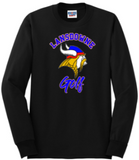 LHS Vikings - Official Black Long Sleeve Shirt - ALL FALL SPORTS, PICK YOUR SPORT