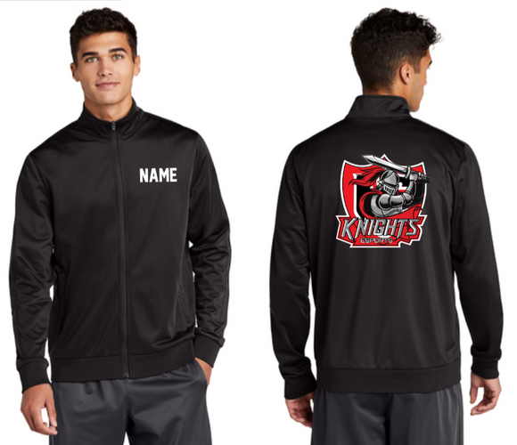 NCHS ESports - Shield Black Warm Up Jacket (Men's, Lady or Youth)