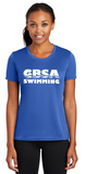 GBSA - Lady Cut Performance Short Sleeve (White or Blue)