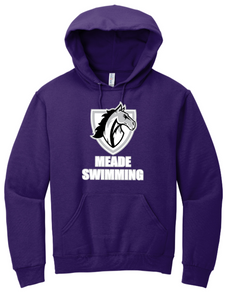 MEADE Swimming - Purple Hoodie Sweatshirt