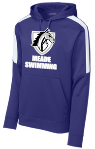 MEADE Swimming - Purple Performance United Hoodie