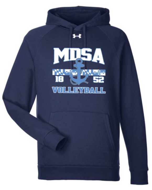MDSA VBall - Navy Blue Under Armour Hoodie