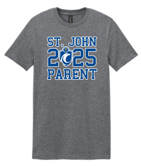 St. Johns - 2025 - 8th Grade Parent Shirt (Heather Grey)
