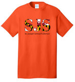 St. Joseph - MD Flag SS T Shirt (Purple, Orange Yellow, Red or White) (YOUTH OR ADULT)