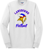 LHS Vikings - Official Grey Long Sleeve Shirt - ALL FALL SPORTS, PICK YOUR SPORT