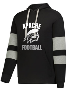 Apaches Football - Black and Silver Jackson Hoodie
