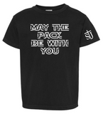 St. Joseph - MAY THE PACK BE WITH YOU - Comfort Colors (White, Black, Crimson, Grey or Butter) (Youth or ADULT)