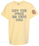 St. Joseph - MAY THE PACK BE WITH YOU - Comfort Colors (White, Black, Crimson, Grey or Butter) (Youth or ADULT)