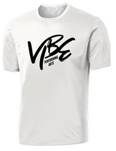 Vibe - SS Performance Shirt (White or Silver)