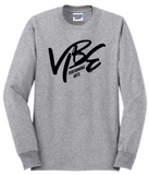 Vibe - Long Sleeve Shirt (White or Grey)