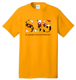 St. Joseph - MD Flag SS T Shirt (Purple, Orange Yellow, Red or White) (YOUTH OR ADULT)