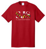 St. Joseph - MD Flag SS T Shirt (Purple, Orange Yellow, Red or White) (YOUTH OR ADULT)