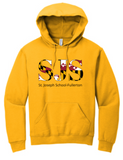 St. Joseph - MD Flag Hoodie Sweatshirt (Orange, Purple Yellow, Red or White) (YOUTH or ADULT)