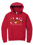 St. Joseph - MD Flag Hoodie Sweatshirt (Orange, Purple Yellow, Red or White) (YOUTH or ADULT)