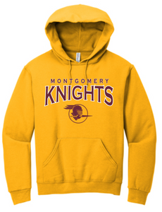 MC Fightin' Knights - Pro Logo - GOLD Hoodie