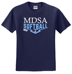 MDSA Softball - Classic - Short Sleeve T Shirt