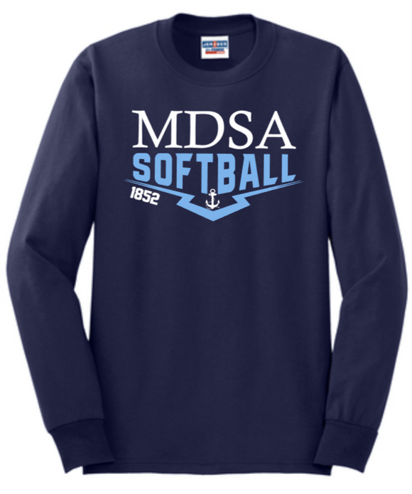 MDSA Softball - Classic - Long Sleeve T Shirt