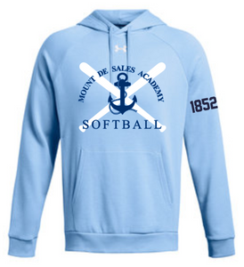 MDSA Softball - Official - Carolina Blue Under Armour Hoodie