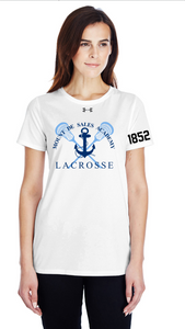 MDSA Lax - Classic White Under Armour Lady Short Sleeve T Shirt