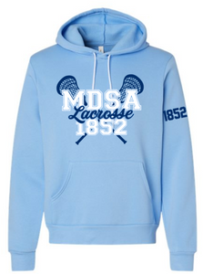 MDSA Lax - Cozy Carolina Blue Hoodie (Bella Canvas)