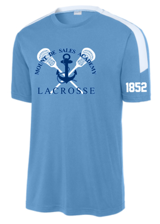 MDSA Lax - Classic - Carolina Blue United Crew Short Sleeve Shirt