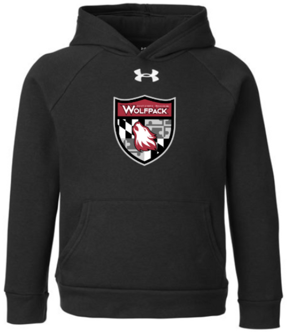 St. Joseph - Black Shield Under Armour Hoodie
