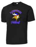 LHS Vikings - Official Black Performance Short Sleeve Shirt - ALL FALL SPORTS, PICK YOUR SPORT