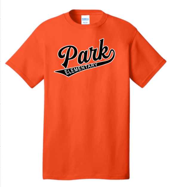 Park Elementary - Baseball SS T Shirt (Youth and Adult)