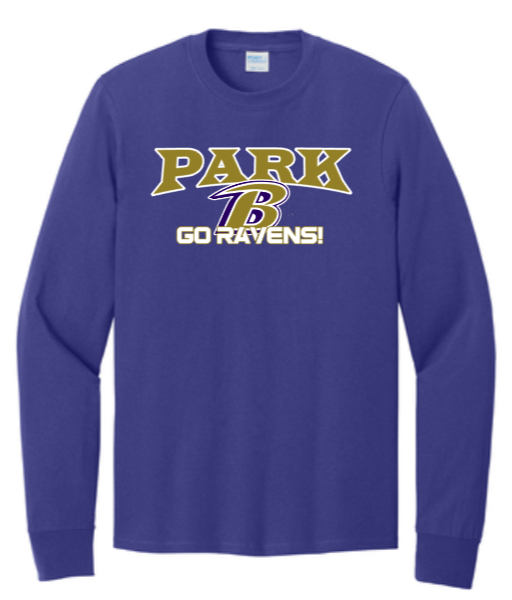 Park Elementary - Football Long Sleeve Shirt (Youth and Adult)