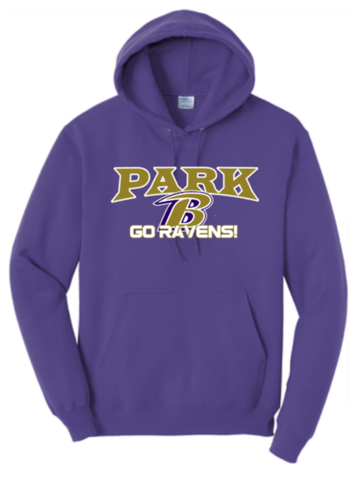 Park Elementary - Football  Hoodie Sweatshirt (Youth and Adult)