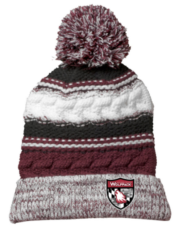 St. Joseph - Shield Striped Knit Beanie