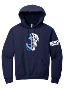 MDSA Lax - Anchor Navy Blue Hoodie Sweatshirt