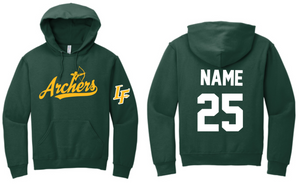 LF ARCHERS - Archers - Green Hoodie Sweatshirt