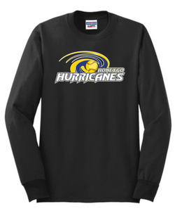 Honeygo Hurricanes - Official Blackout Long Sleeve T Shirt