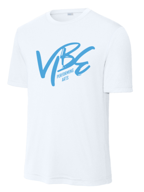 Vibe - Performance Short Sleeve T Shirt (White)