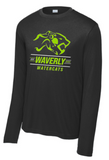 Waverly Watercats - Watercat Performance Long Sleeve T Shirt (White or Black)