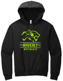 Waverly Watercats - Watercat Hoodie Sweatshirt (Green, White or Black)