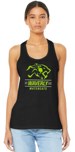 Waverly Watercats - Watercats Racerback Tank Top (Black or White)