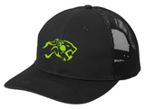 Waverly Watercats - Snapback Printed Trucker Hat (Black or White)