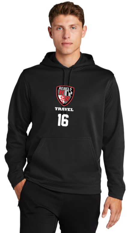 Harundale Travel - COMBINE Black Performance Hoodie Sweatshirt