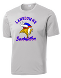 LHS Vikings - Official Grey Performance Short Sleeve Shirt - ALL FALL SPORTS, PICK YOUR SPORT