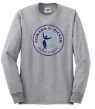 Picken - Long Sleeve T Shirt with Names on Back (White or Grey)