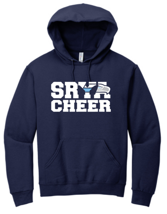 SRYA CHEER - Navy Blue Hoodie Sweatshirt