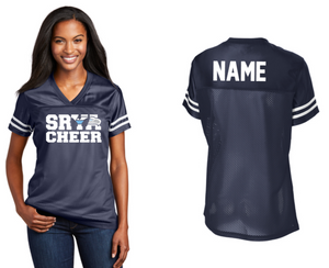 SRYA CHEER - Navy Blue Lady Jersey