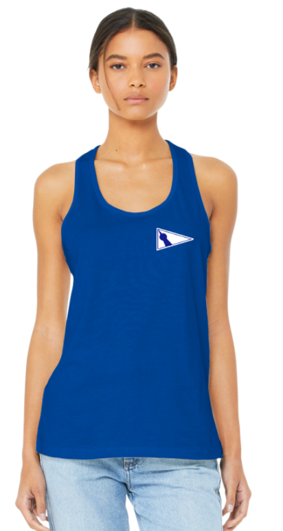 Severn Sailing - Royal Blue Racer Back Tank Top